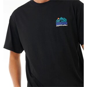 Rip Curl Mnner 2024 VaporCool Suche Trek Tee 0K6MTE - Black